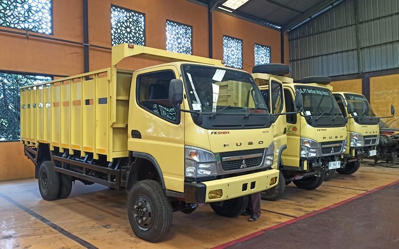 Harga Mitsubishi Canter Bak Besi Terbaru: Jenis Bak 3 Way, 5 Way, dan Central Rangka Besi